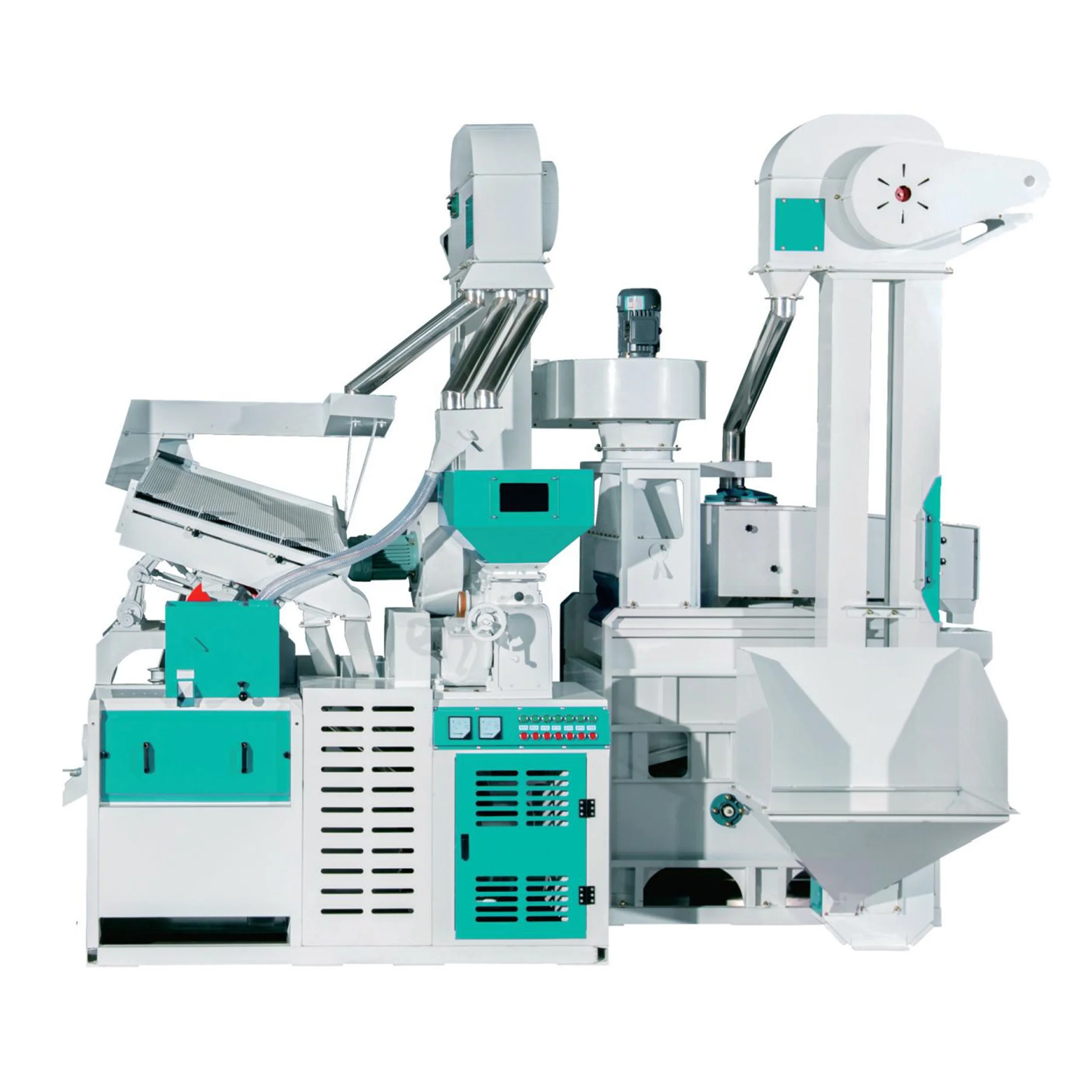 Combined Combine Rice Mill Small Rice Milling Equipment Machine Machinery 15 Tons Per Day 20 Ton/day 25 TPD 30 T/D