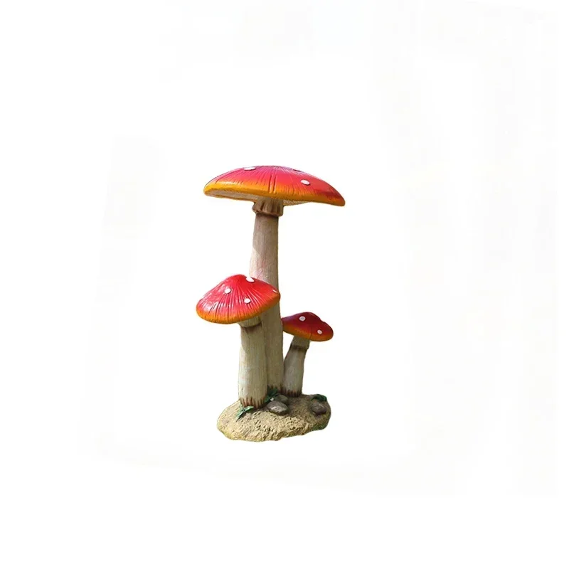 Outdoor Garden Landscape Mushroom Kindergarten Cartoon Sculpture Park