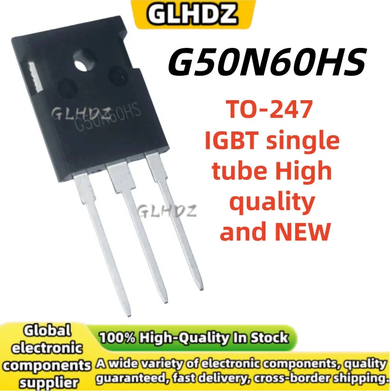 5-10-20UNIDADES/LOTE G50N60HS IGBT tubo único Alta calidad y NUEVO En el almacén TO-247