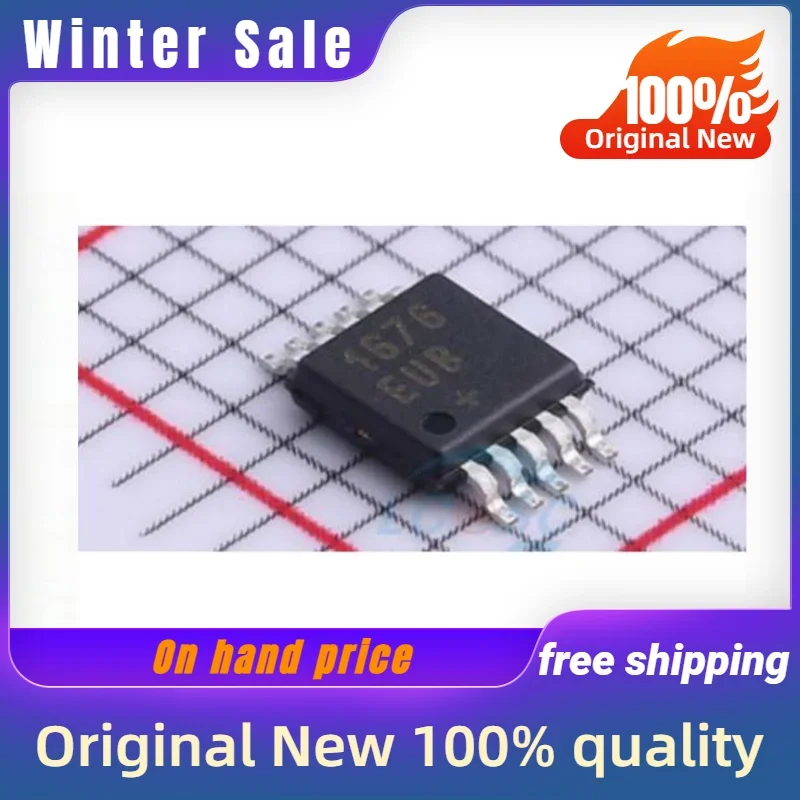 5PCS New original MAX1676EUB T MSOP-8 IC quality goods