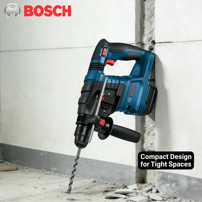BOSCH GBH 185-LI Professional Brushless Rotary Hammer Impact Drill SDS PLUS 18V Rechargeable Electric Bare Tool GBH185-LI