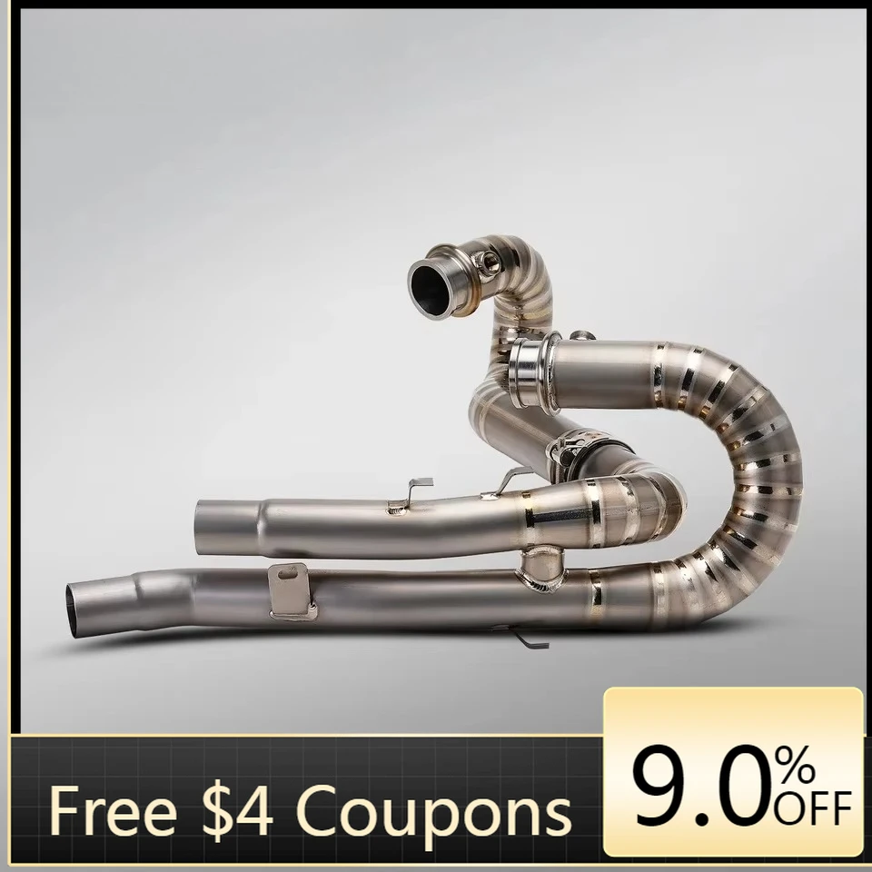 

STLF For TRIUMPH Scrambler 1200 XC XE 2019-2023 Titanium Alloy Motorcycle Exhaust Escape Systems New Front Link Pipe Connect Ori