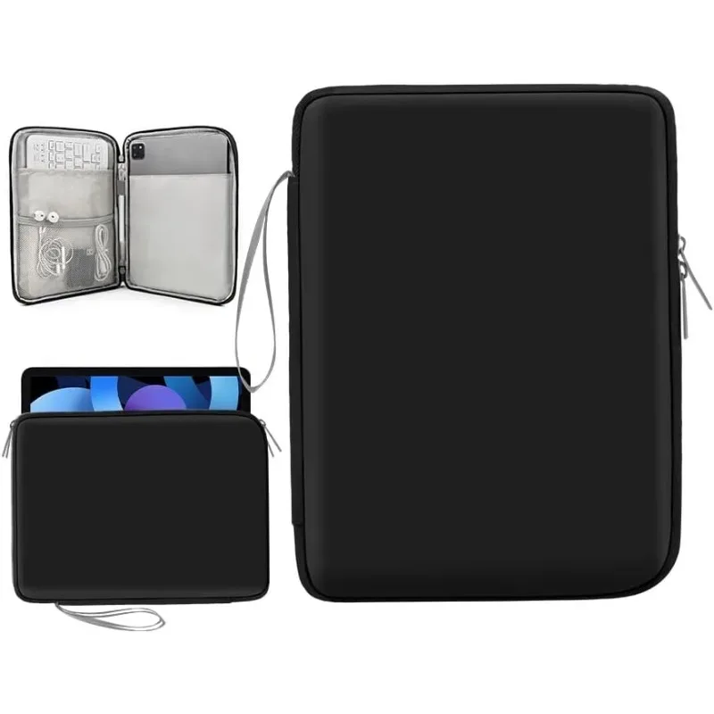 

10.9-inch Black Protective Case Suitable for IPad PRO 11 M4 2024/11 Inches IPad Air M2 2024/iPad 10a 10.9 2024/iPad Air 5/4 10.9