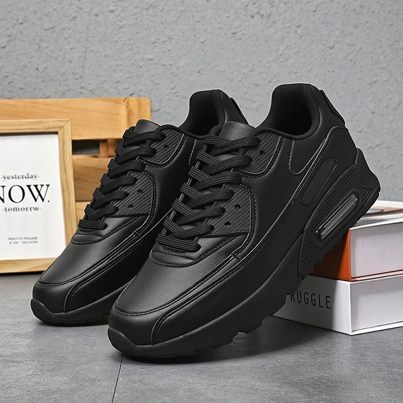 Daily Casual Basketball Sports Shoes High Toughness Rubber Outsole Breathable Comfortable Shock Cushion Outdoor Training Match