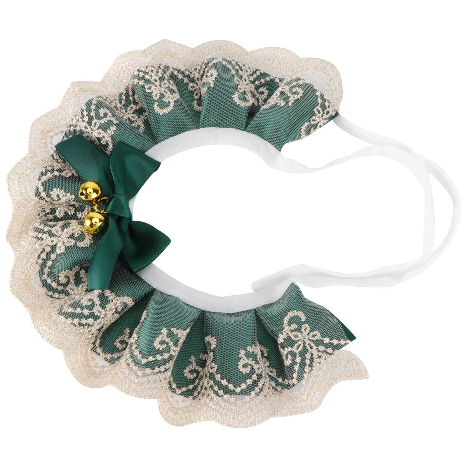 1 قطعة جرس الحيوانات الأليفة وشاح دانتيل موضة القط الكلب أرنب منديل م 25-30 سنتيمتر واقية طوق الحيوانات الأليفة القط الكلب مريلة منشفة لعاب الأطفال