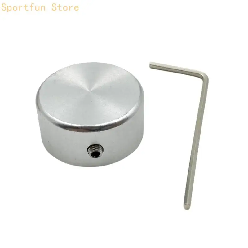 Practical Effect Pedal Toppers Caps Metal Texture Suitable for Most Electric Guitars Improved Footswitch Accuracy X7JD