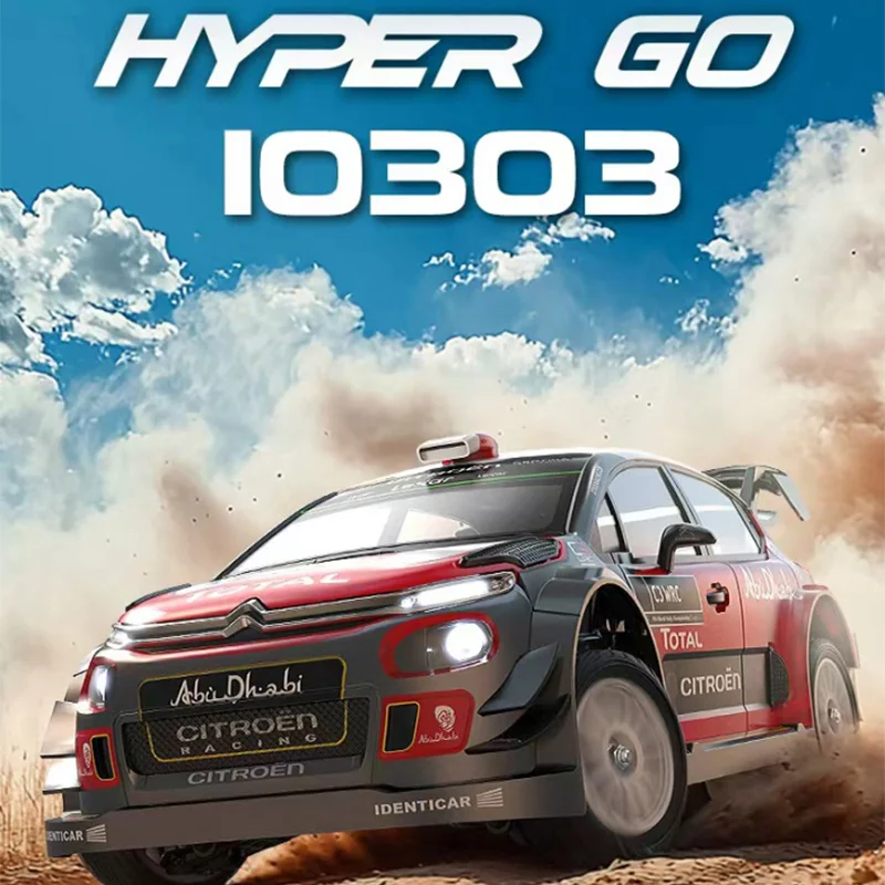 MJX 10303 Samochód Driftowy Rally Sportowy 1:10 Bezszczotkowy Symulacyjny Samochód RC z Magnetyczną Karoserią, Szybki Terenowy Samochód Zdalnie Sterowany RTR