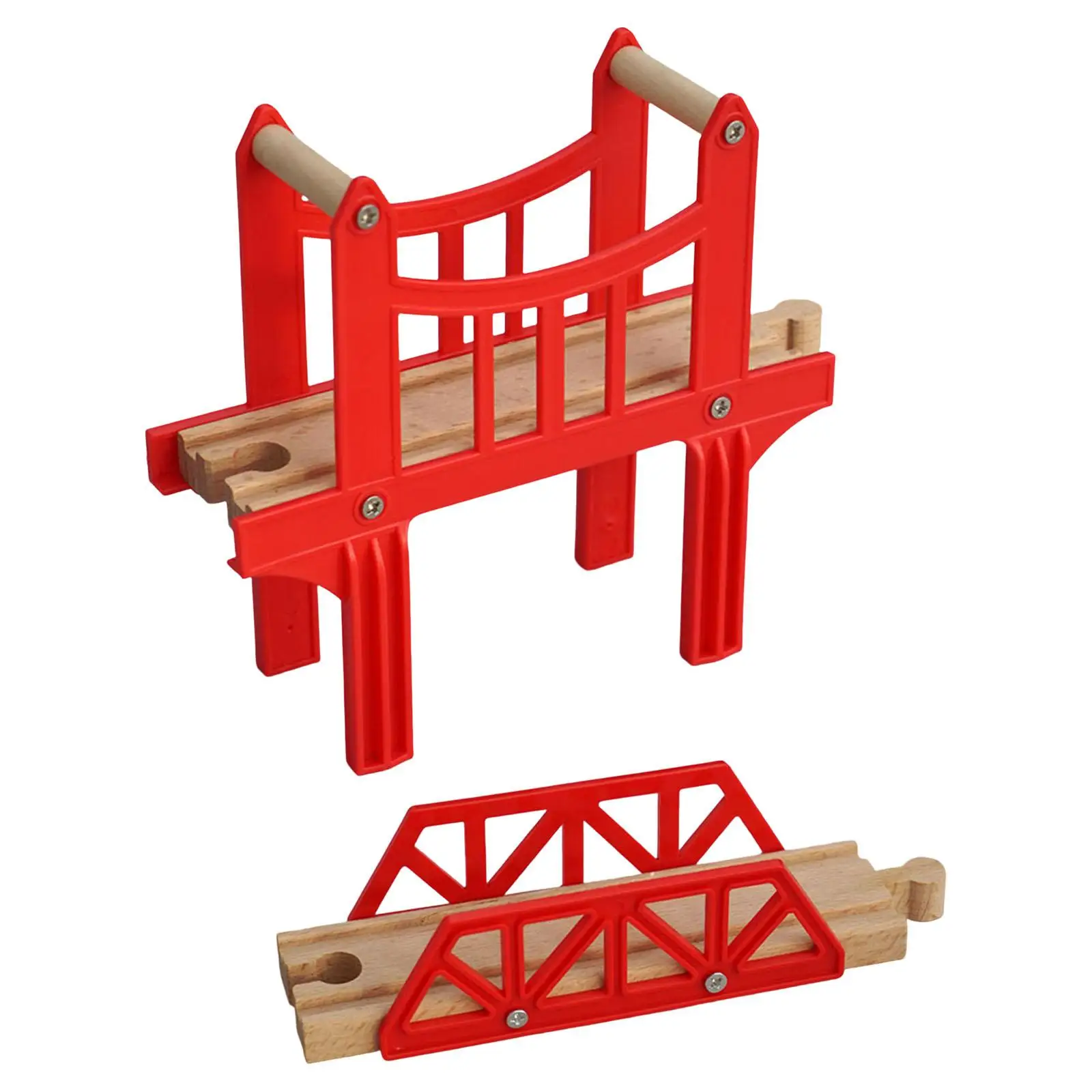 Bridge Accessory for Wooden Tracks Learning Gift for Children