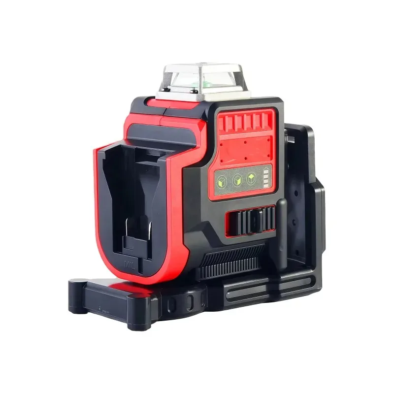 For 12-Line 3D Laser Level, Self-Leveling Green Beam Horizontal Vertical Light Meter Tool
