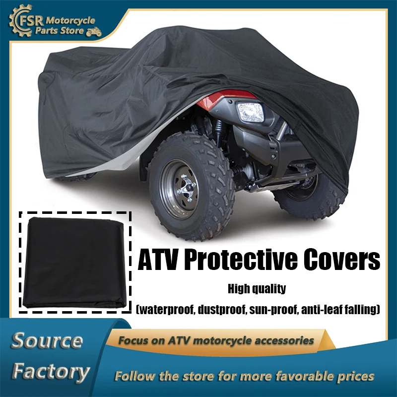 

ATV Protective Cover Waterproof Sunproof Dustproof For CF HISUN LINHAI JIANSHE Polaris Can-Am Quad Agricultural vehicles