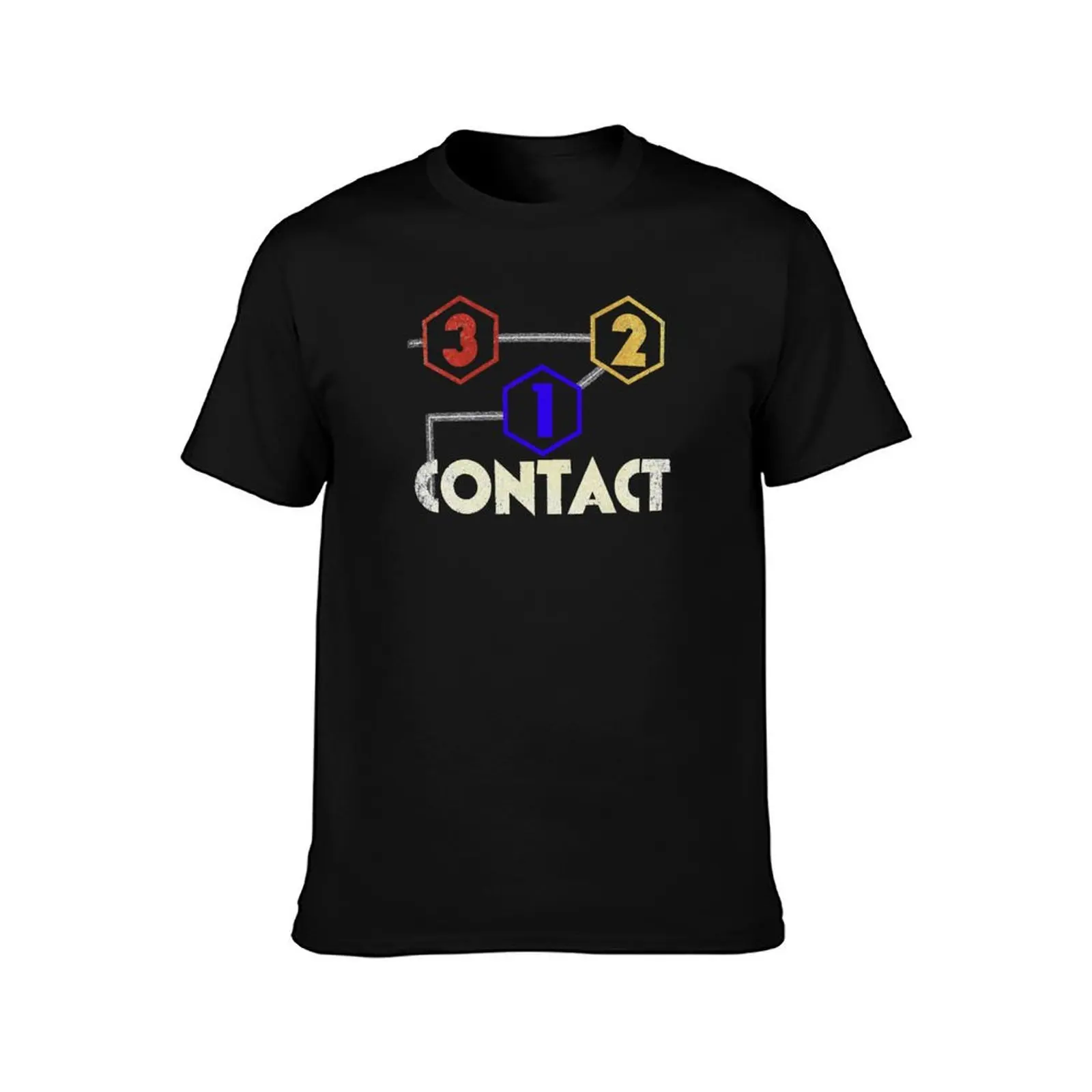 321 Contact T-Shirt cotton t shirts man 100% T-Shirt