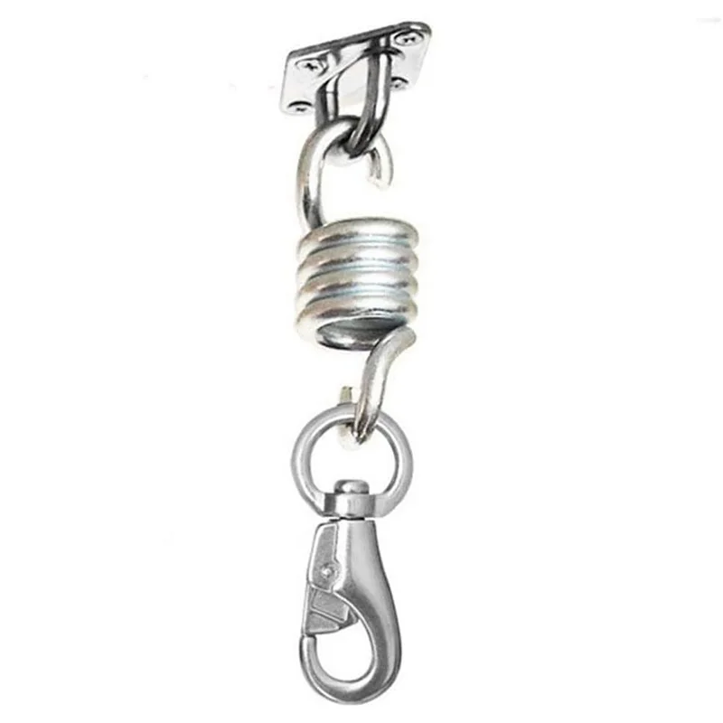 ABKP-4Pcs 700lbs capacidade de peso cadeira de rede primavera ganchos de suspensão resistentes para balanços de varanda cadeiras de rede suspensas