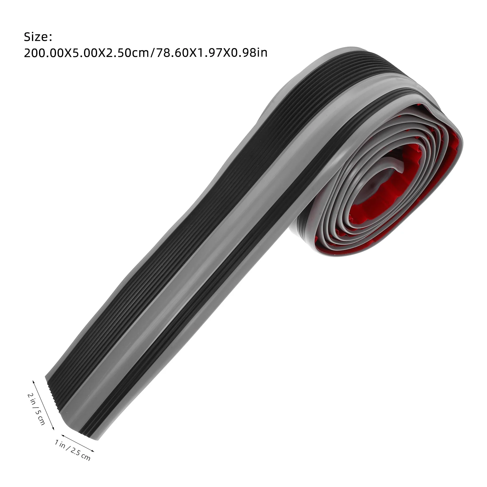 1 Roll Stair Edges Protector Self-Adhesive Anti-Slip Strip PVC Stair Nosing Floor Transition Trim Molding Floor Transition Strip