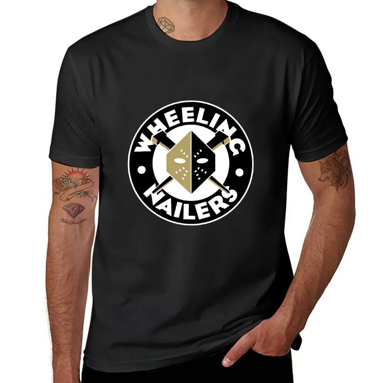 Wheeling Nailers, Merch T-Shirt heavyweights oversized shirts graphic tees anime clothes fitted t shirts for men