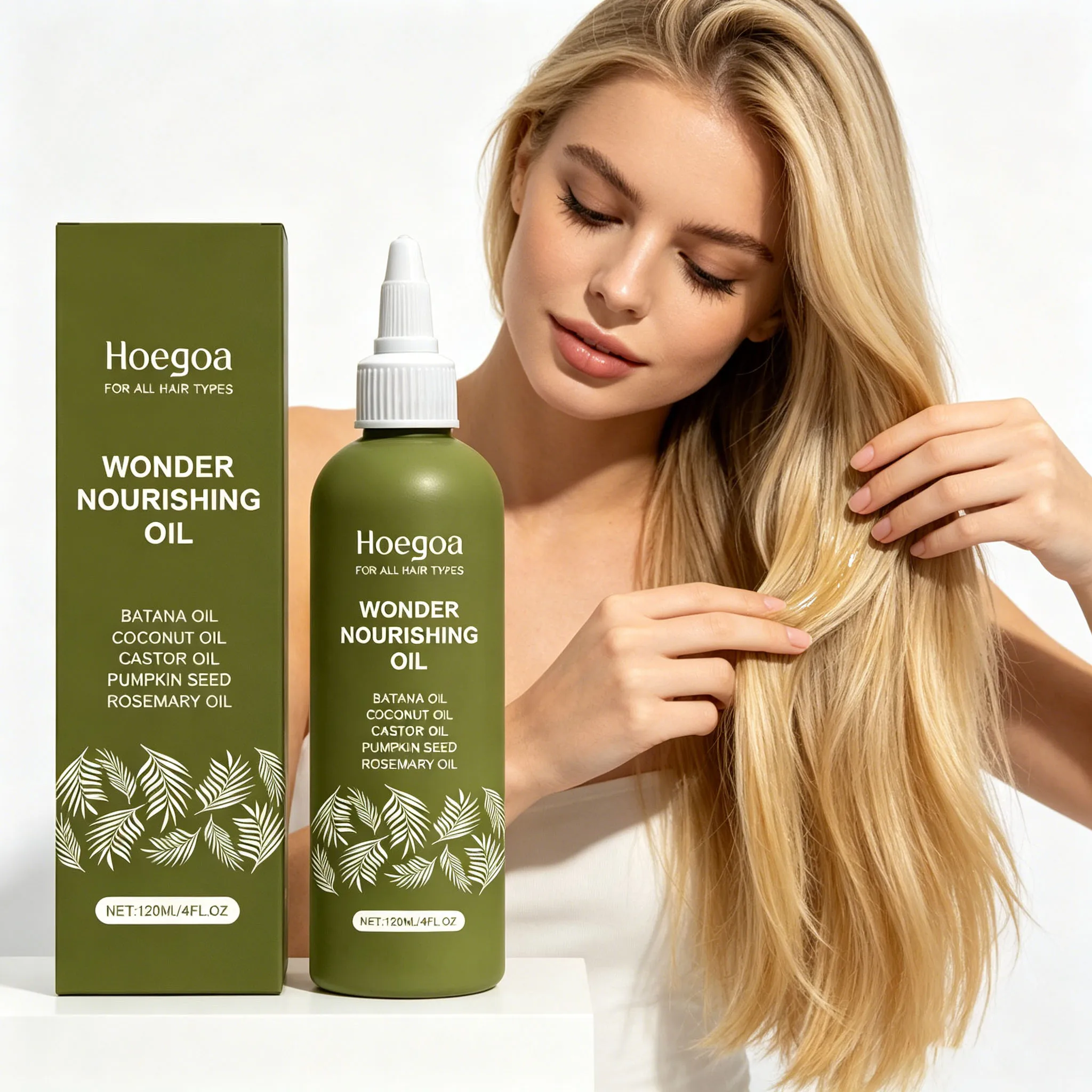Hair Growth Essential Oil Reduce Loss Improve Thin Hair Dry Breakage Nourish Hairs Root Treatment Promote Hair Regeneration Oil