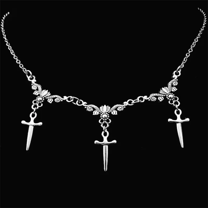 Vampire Bite Chokers Blood Drips Cross Necklace Romantic Gothic Victorian Gorgeous Jewelry Fashion Women Halloween Party Gift