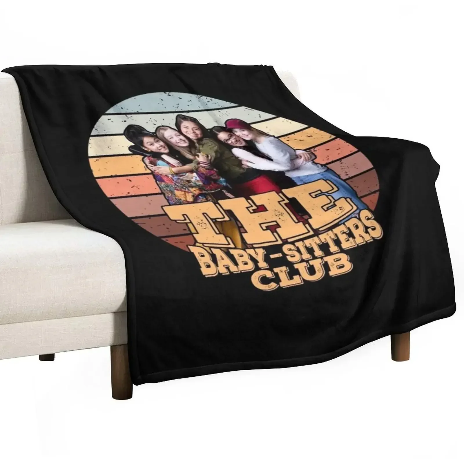 

The Baby Sitters Club Throw Blanket Decorative Beds wednesday Blankets