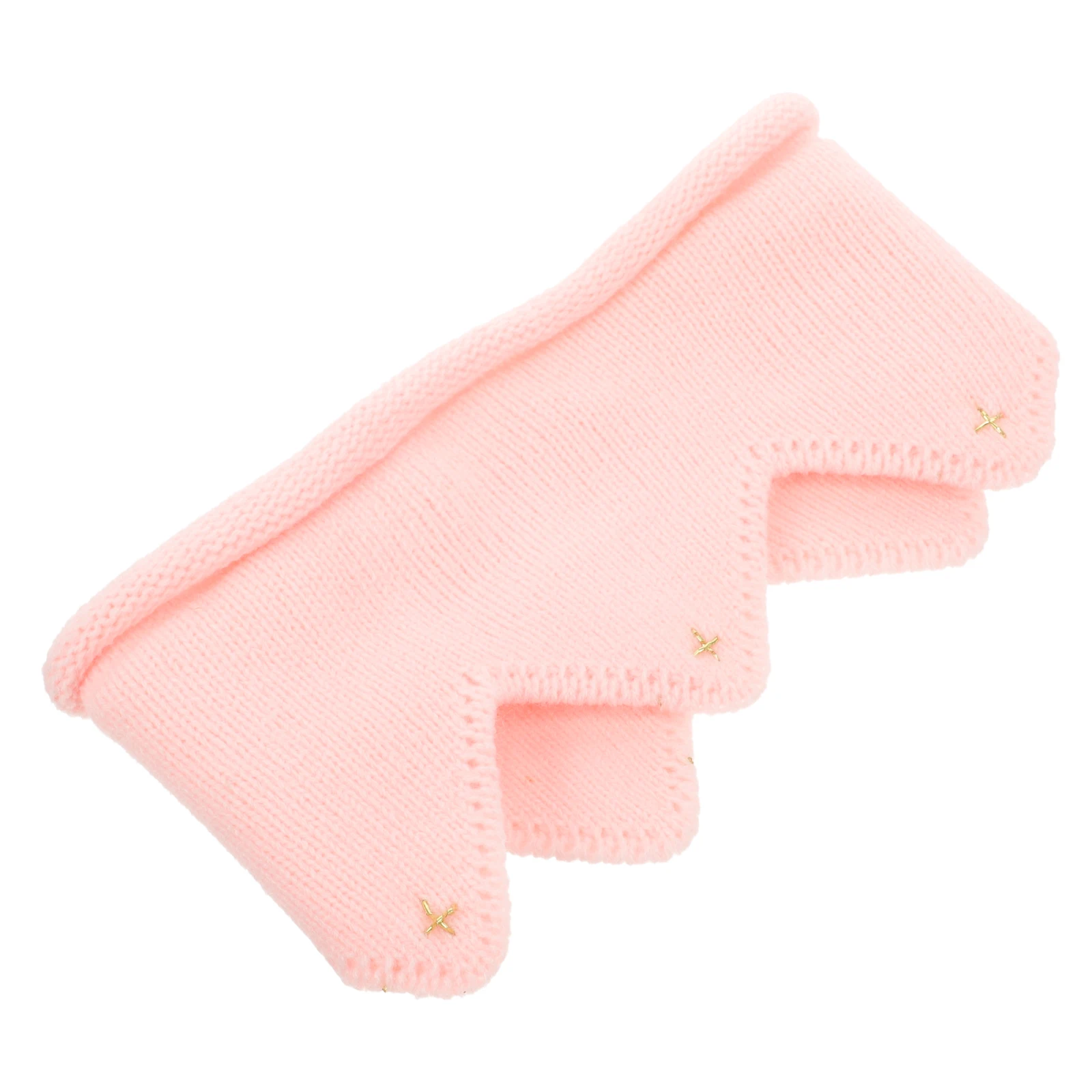 

Crown Knitted Hats Baby Boy Girl Newborn Warm Rhinestone Crown Hat Photo Party Stylish Acrylic Customizable Lace