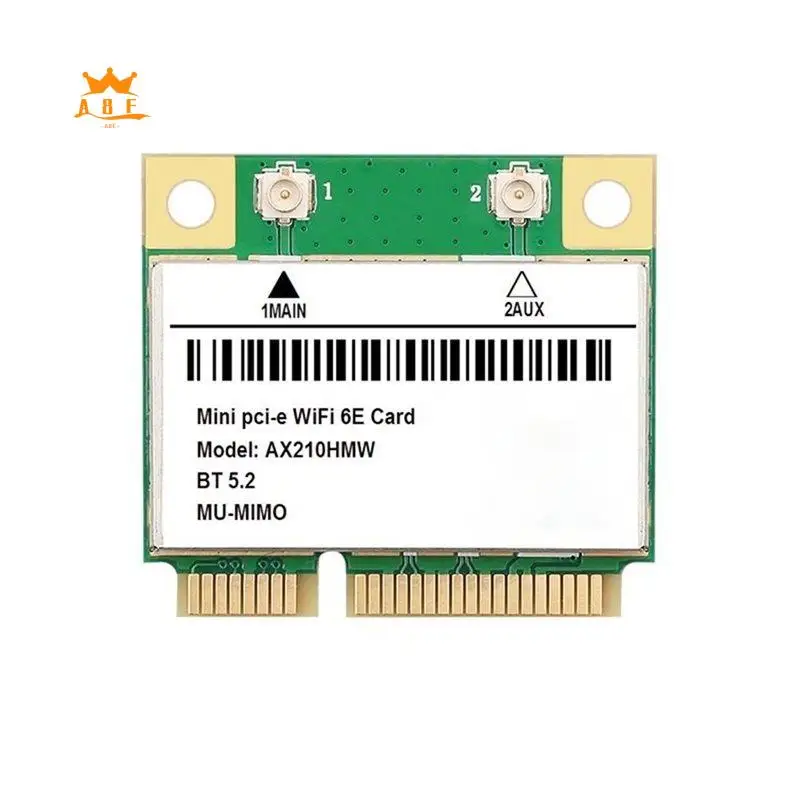 A08E-1Pc AX210HMW WIFI6E Single SIM Card Desktop PC Supports WIN10 11 WIFI6 E With Built-In Gigabit Wireless Network Card