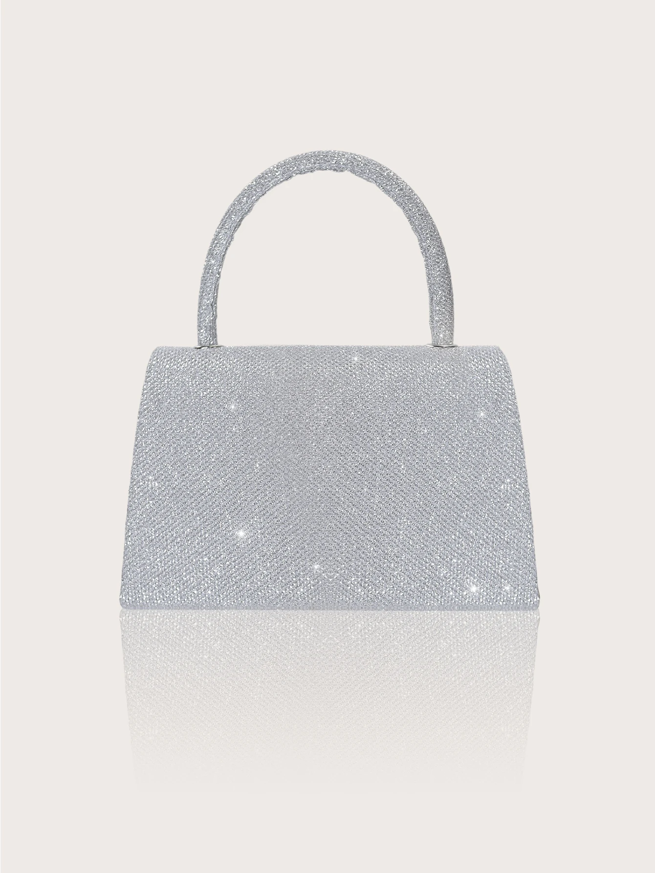 حقيبة عشاء نسائية أنيقة وخفيفة الوزن وبسيطة ولامعة، مزودة بقلائد وأساور وأقراط ساحرة ومجموعة حقائب يد نسائية رائعة للحفلات والعرائس وطلاب الجامعات وحفلات الزفاف، وهي مثالية للحفلات والولائم إنها أفضل هدية للجميع. #2