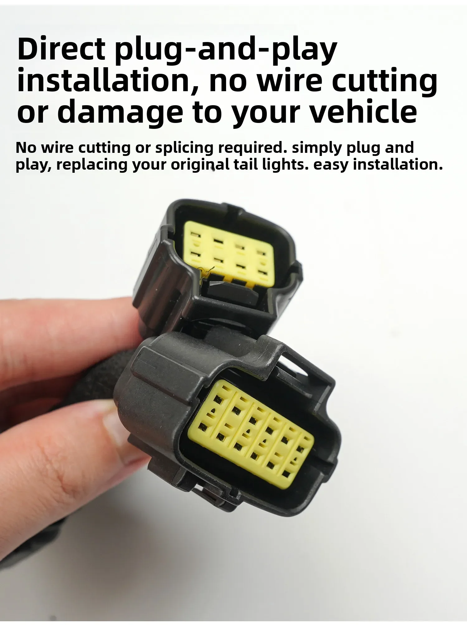 For BAW 212 T01 2024 2025 Led Suspended Tail Light Dynamic Turn Signal Driving Brake Reverse Light DRL Tail Lamp Accessories detail image 7