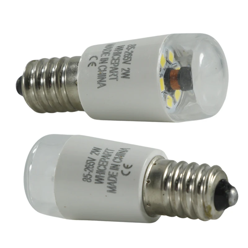 Ampoule LED Spotlight Mini Light E14 2W 110v 220V Small Home Refrigerator Sewing Lamp 86v to 265 Volt Indoor Chandelier Bulb