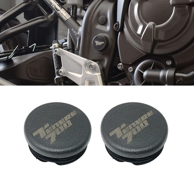 TENERE 700 Motorcycle Frame Hole Cover Caps Plug Decorative Frame Cap Set For YAMAHA Tenere700 World Raid XTZ 700 2019-2023 2022