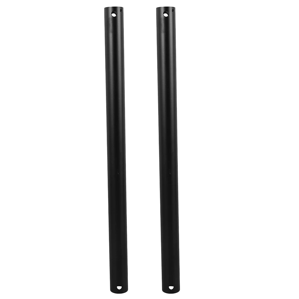 

2Pcs Ceiling Fan Extension Rod Metal Downrod 15.72 Inch Adjustable Length for Ceiling Fan Replacement Parts and Light Extension