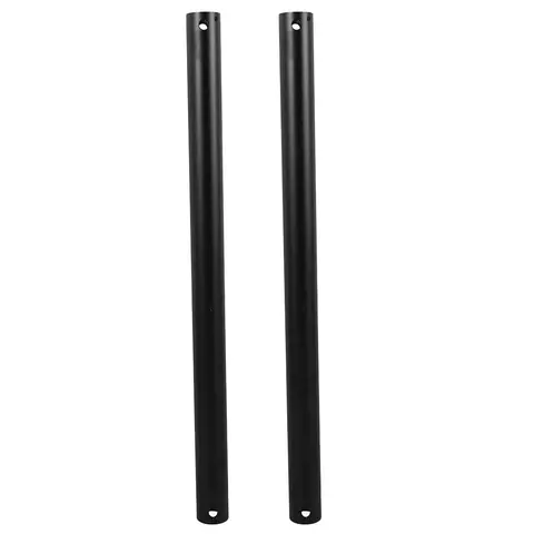 2Pcs Ceiling Fan Extension Rod Metal Downrod 15.72 Inch Adjustable Length for Ceiling Fan Replacement Parts and Light Extension