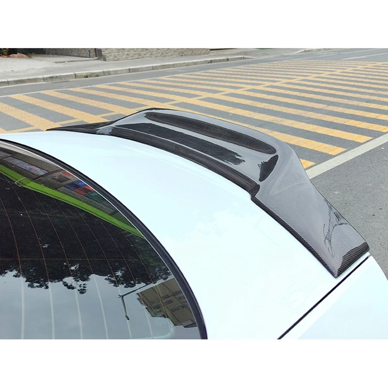 

FOR AUDI A4 B8.5 2013-2016 Sedan R Style Carbon Fiber Rear Spoiler Trunk Wing FRP Forged Carbon