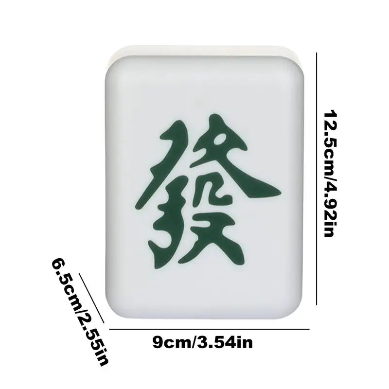 Mahjong luz de mesa usb recarregável cabeceira noite lâmpada led noite brilhante crianças brinquedo amamentação berçário nightlight para