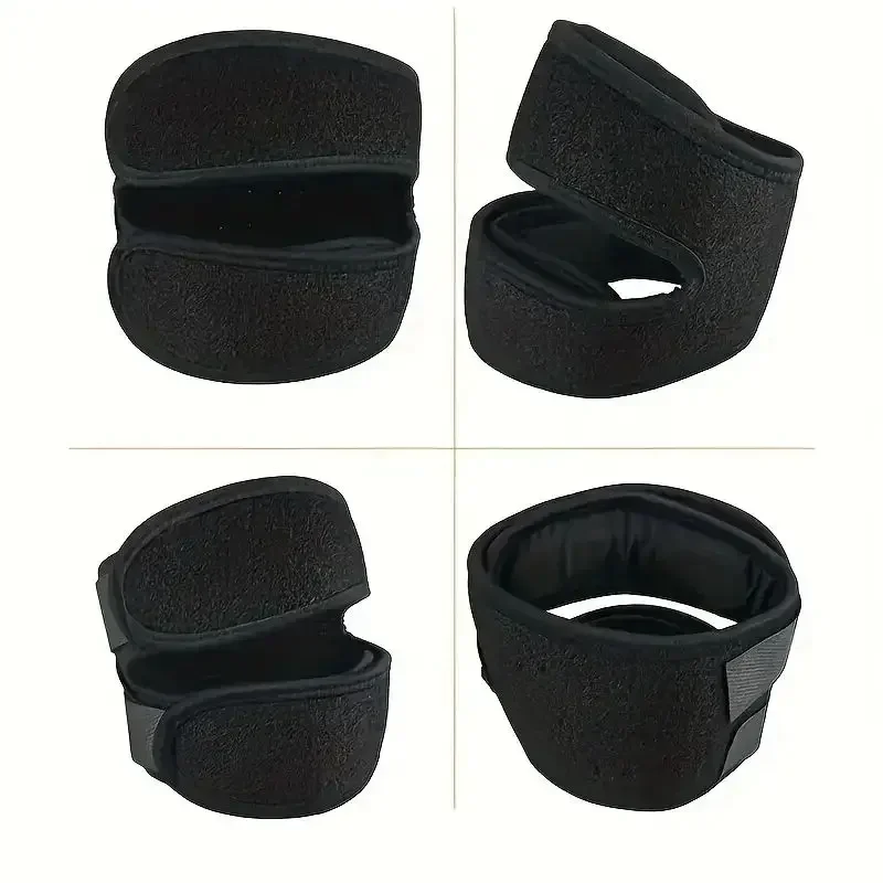 1 Unidade Joelheira Esportiva Dupla para Suporte de Tendão Patelar, Faixa Protetora Aberta para Joelho, Ideal para Fitness