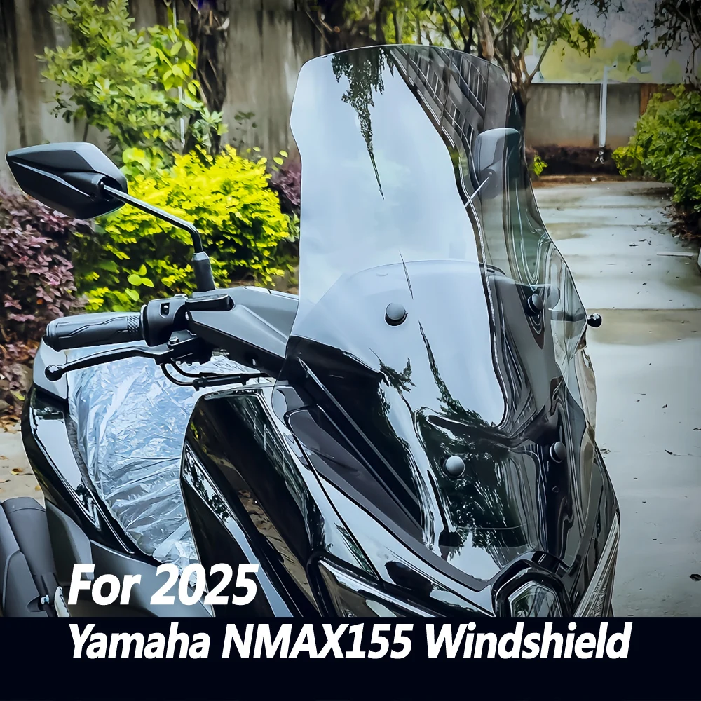 

For 2025 Yamaha NMAX155 Windshield modification Raise the front windshield NMAX 155 Windshield Accessories