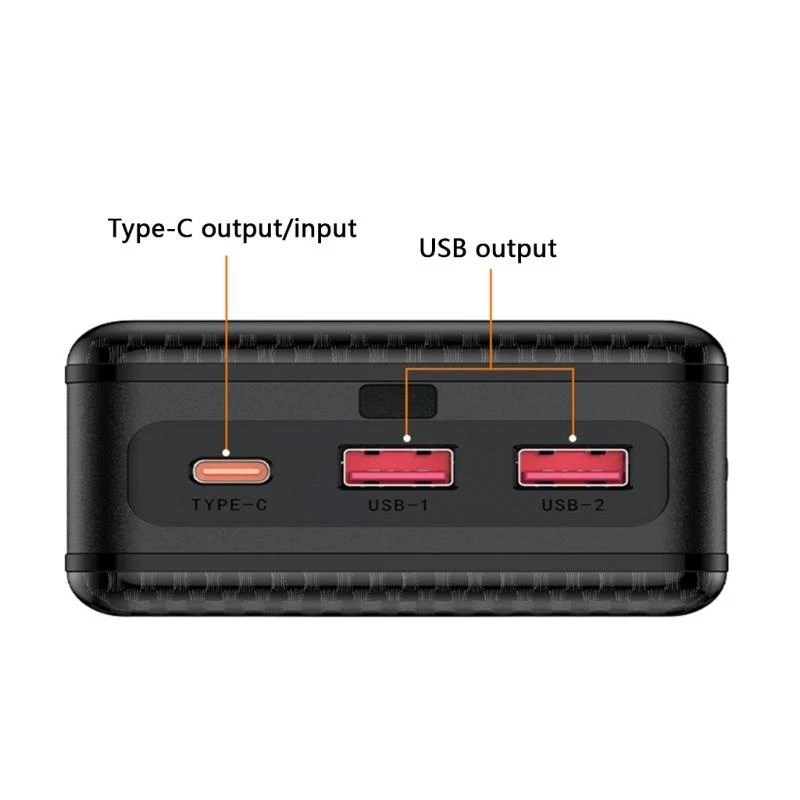 DIY Power Box 12x18650 Batter Battery Shell Shell Design détachable avec écran d'affichage numérique à haute