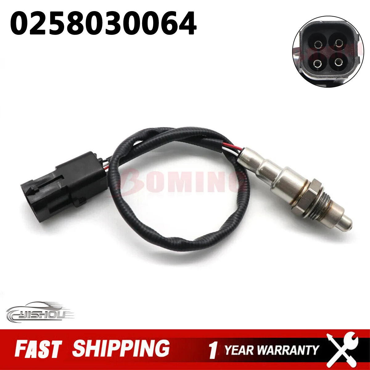 0258030064 Air Fuel Ratio Probe Sensor Lambda Oxygen Sensor For LADA Chevrolet NIVA UAZ ZMZ-409 ZMZ409 ZMZ 409 HUNTER 2.7