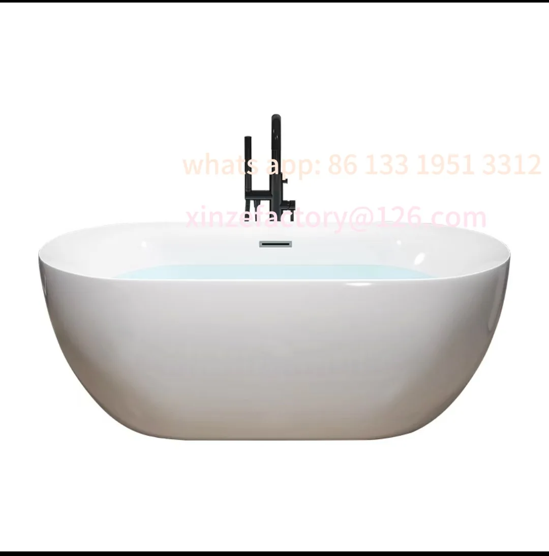 

Customizable New Product Bathtub Household Seamless Integrated Acrylic Freestanding Adult Hotel
