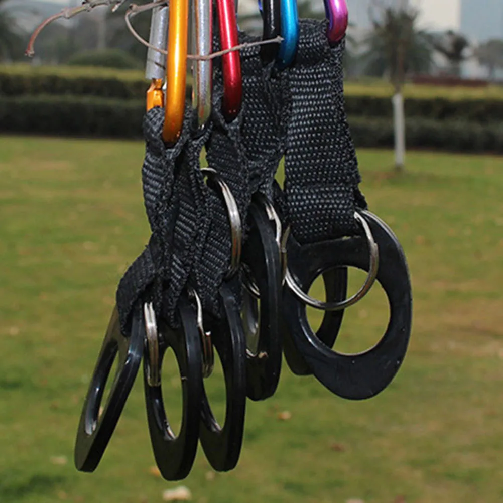 

8Pcs Practical Water Bottle Buckles Durable Kettle Clips For Hiking Camping Backpack Accessory