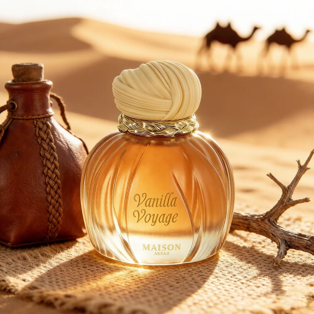 

MAISON ASRAR Vanilla Voyage Perfume, Warm Vanilla Oriental Scent, Long Lasting EDP 100ml, Luxury Middle East Fragrance