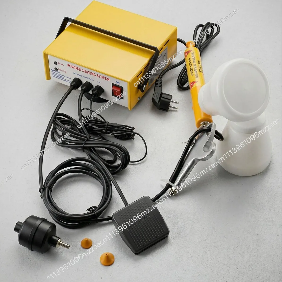 Spraying Machine PC03-5 Gear Adjustable Static Size 30-50KV Spraying Machine Small and Miniature Portable Spraying Equipment