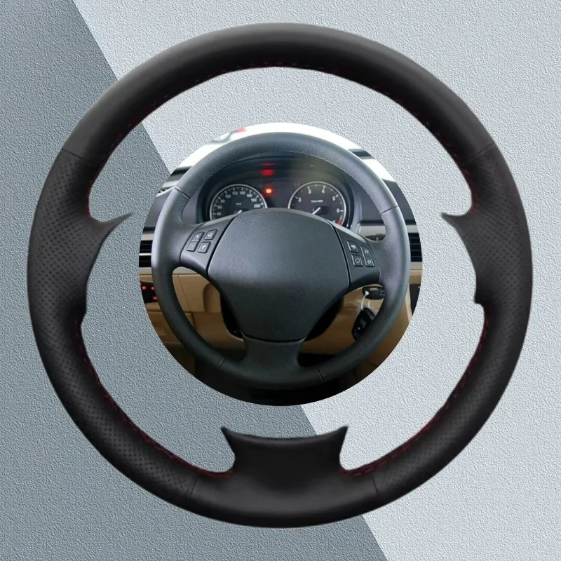 

Custom Car Steering Wheel Cover For BMW E90 30 318i 320i 325i 330i X1 328xi 2007 Artificial Leather Car Interior Accessories