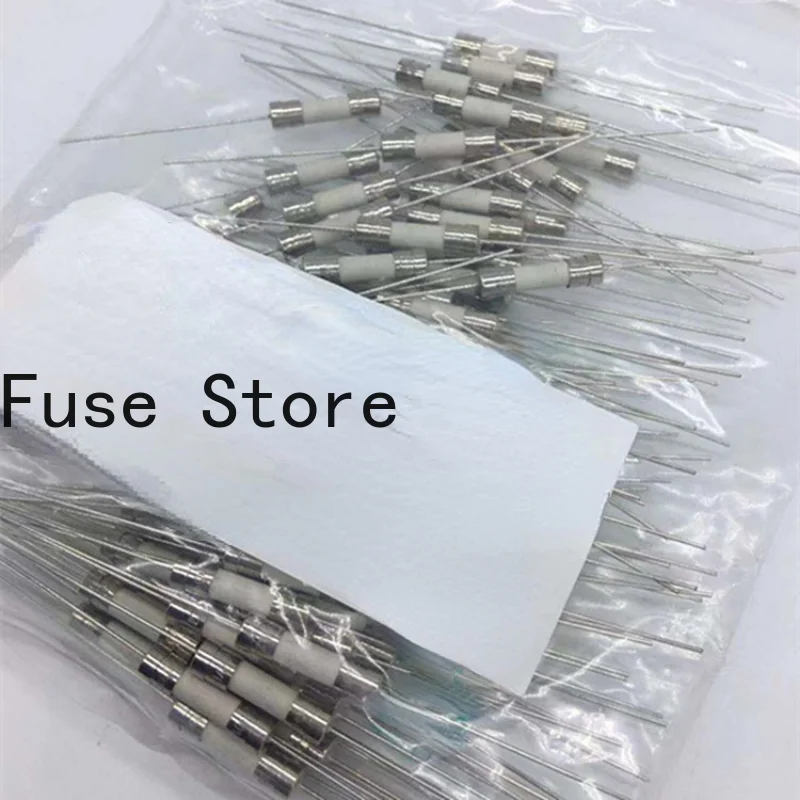 

2PCS Ceramic Fuse Tube 5 * 20mm F5A H250V 0216005MXEP With Lead Fast Quick Break