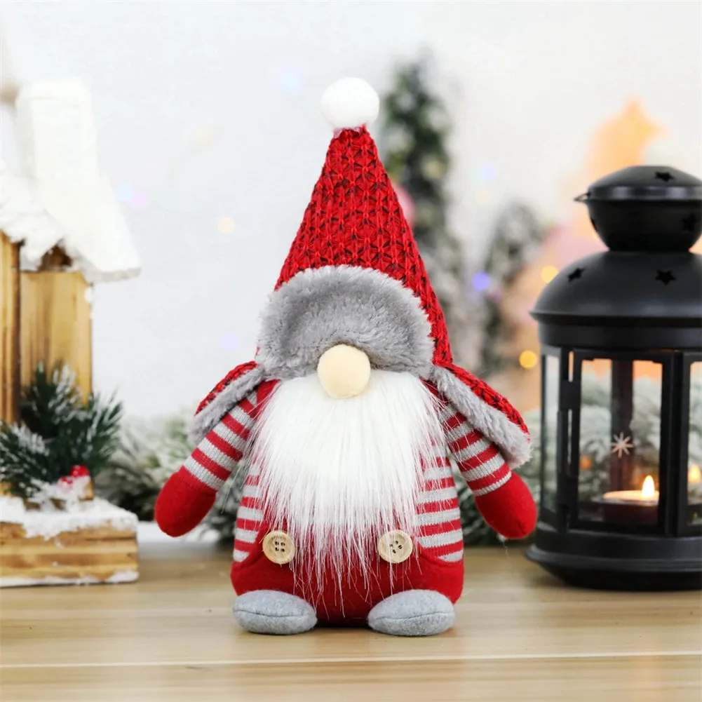 

Christmas Santa Gnome Plush Doll Swedish Gnomes Tomte Ornaments Christmas Elf Decoration