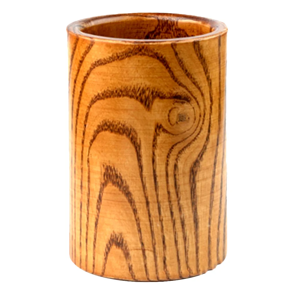 

1Pcs Wood Utensil Holder Compact Creative Kitchenware Organizer Chopsticks Forks Dining Table Holder Pen Container