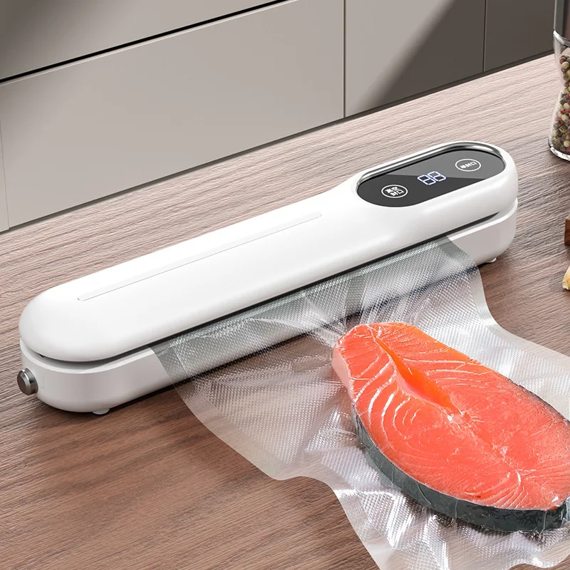Mini Automatic Continuous Vacuum Sealer Household Electric Food Sealing Machine For Kitchen Food Preservation