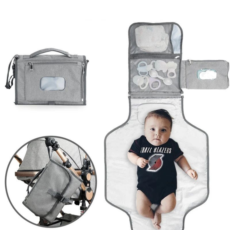 Convenient and mobile diaper pad for baby care