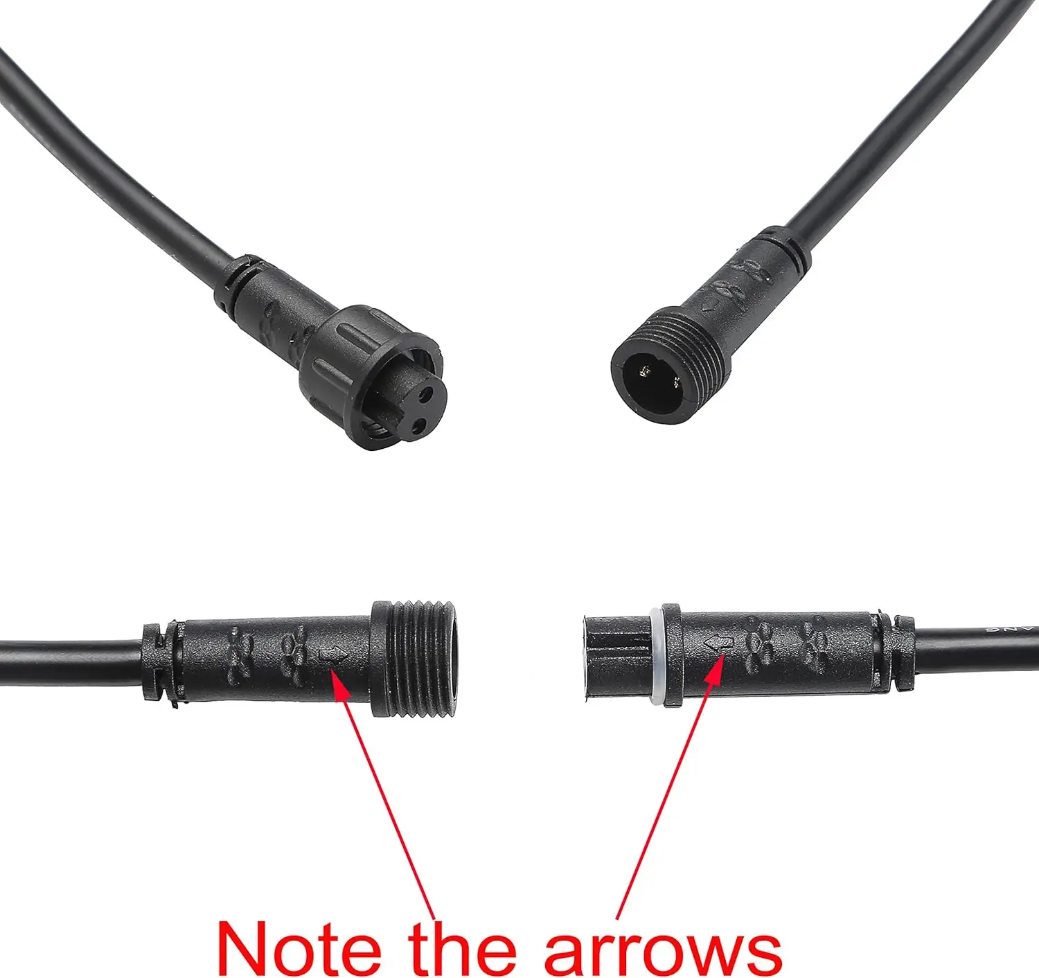 حزمة من 30 مجموعة مصابيح LED بيضاء دافئة ذات جهد منخفض Φ1.38 مصباح ديكور للباحة في الحديقة الخارجية خطوة مسار المناظر الطبيعية