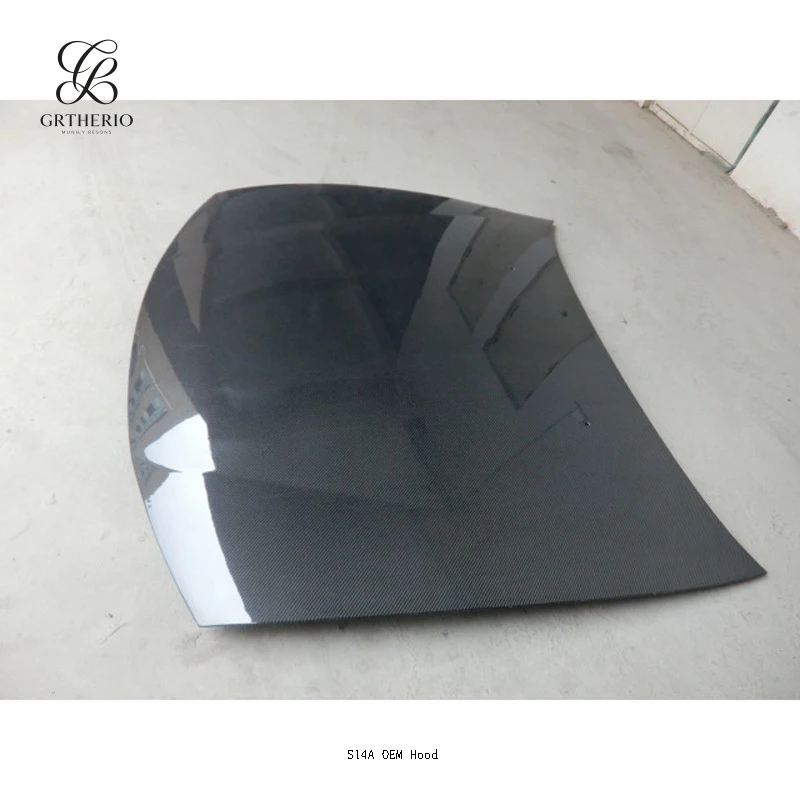 

Car exterior modification suitable for Nissan S14A flat hood, carbon fiber or fiberglass