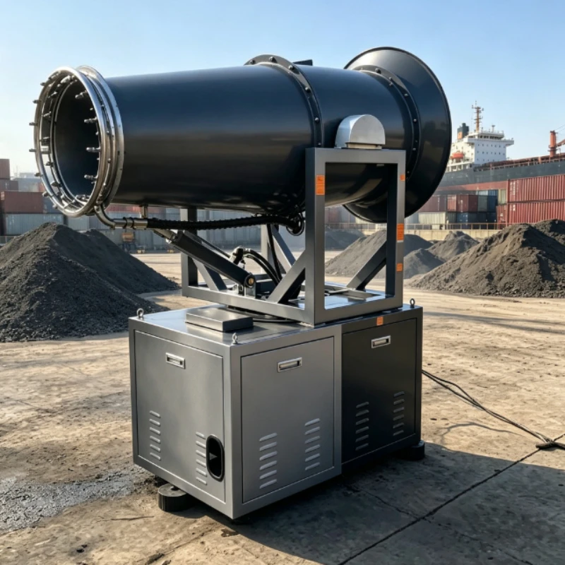 60m Household Industrial Dual Use Fog Cannon 220V Electric Water Mist Dust Remover Equipment