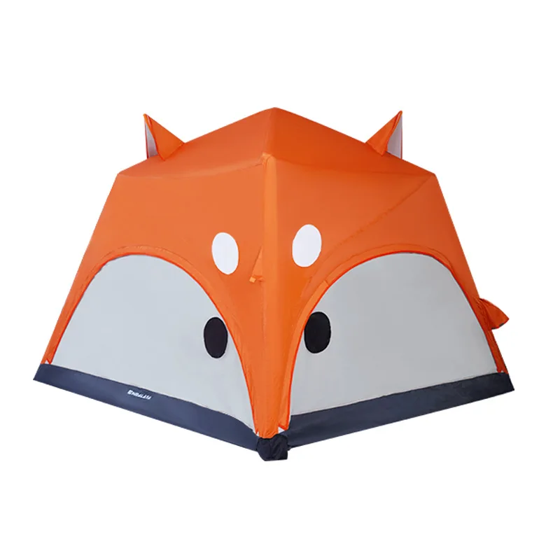 Himalayan spirit fox inflatable tent outdoor camping portable folding parent-child picnic park beach sun protection