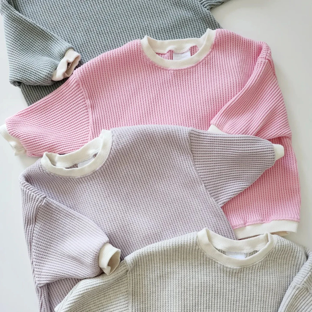 Newborn Baby Boys Girls Cotton Long Sleeve Bodysuits Toddler Jumpsuits Spring Autumn Unisex Outfit Clothes for Infants